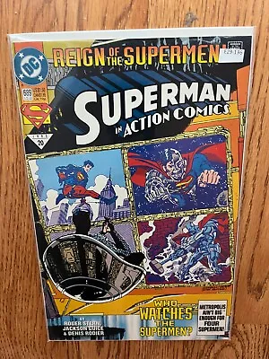 Buy Action Comics Vol.1 #689 1993 High Grade 9.4 DC Comic Book E29-136 • 7.91£