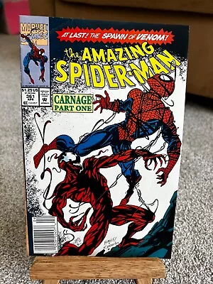 Buy Amazing Spider-Man #361 (1992) 1st App Carnage ~ Newsstand Edition • 79.95£