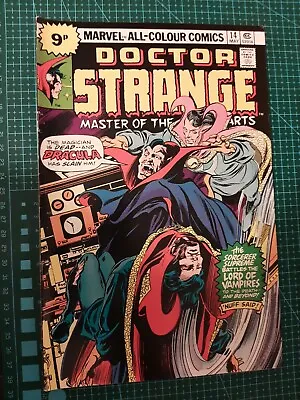 Buy Doctor Strange Vol 2 #14  Marvel Dracula May 1976+ Fn • 9£