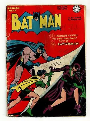 Buy Batman #42 GD- 1.8 1947 • 884.71£