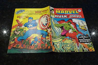 Buy Mighty World Of MARVEL Starring The INCREDIBLE HULK - No 254 - Date 10/08/1977 • 5.99£