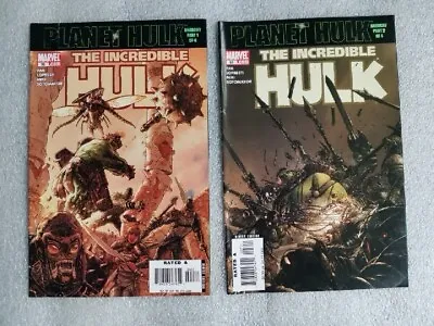 Buy The Incredible Hulk #96 & 97,Planet Hulk. Marvel Comics 2006.Very Good Condition • 0.99£