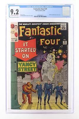Buy Fantastic Four #29 - Marvel Comics 1964 CGC 9.2 Watcher And Red Ghost Appearance • 1,120.05£