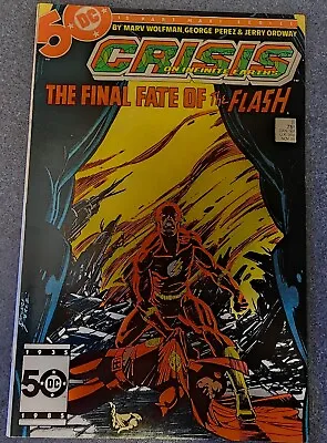 Buy CRISIS ON INFINITE EARTHS 8 🔑 THE DEATH OF THE FLASH  1985 DC NM- Perez Art • 19.76£