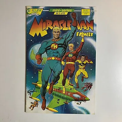 Buy Eclipse Comics MIRACLEMAN FAMILY #1 VF 1988 Alan Moore • 3.15£