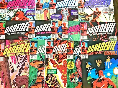 Buy Daredevil 258, 260-272. 14 Issue Lot. Some Hot Keys Spiderman App. 1988-1989. • 58.99£