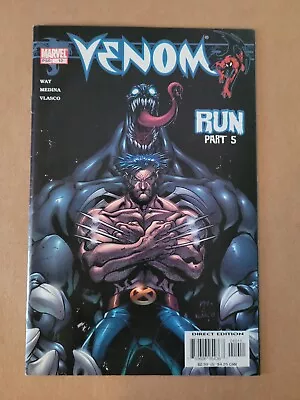 Buy Venom (Vol. 1) 10 Mar 2004 Wolverine App. Sam Keith Cover Paco Medina FN/VF • 2.37£
