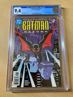 Buy Batman Beyond 1 (1999) 1 – DC Comics Key 1st Terry McGinnis - CGC 9.4 NM • 299£