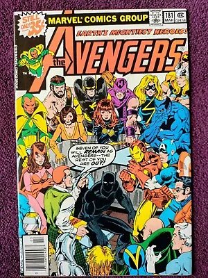 Buy Comics: Avengers 181 1979 Cents Copy, 1st Appearance Scott Lang (ant- Man). • 65£