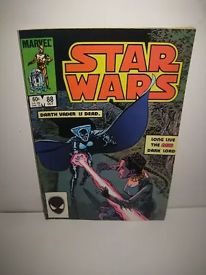 Buy Star Wars #88 1984 Darth Vader Is Dead 1st Appearance Lumiya Marvel • 6.32£