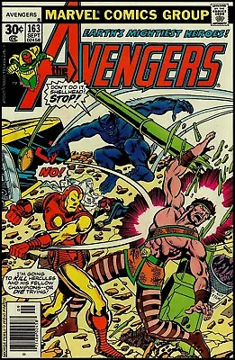 Buy Avengers (1963 Series) #163 VG+ Condition • Marvel Comics • September 1977 • 3.19£