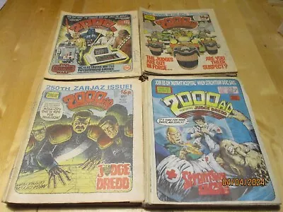 Buy 2000 AD - 1978 Onwards - JOB LOT Collection - Bolland, Gibbons - IPC UK Comics • 9£