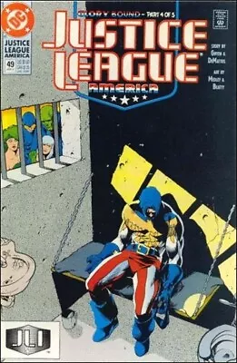 Buy Justice League America #49 (NM) `91  Giffen/ DeMatteis/ Medley • 4.95£