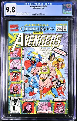 Buy Avengers Annual #21 (1991, Marvel) CGC 9.8 💥 1st Anachronauts & Victor Timely! • 64.87£
