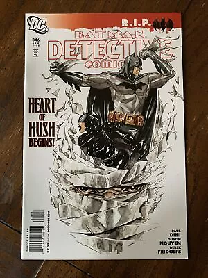 Buy Detective Comics #846 2008 'Heart Of Hush Begins' VF/NM DC Comics, Unread! • 2.38£