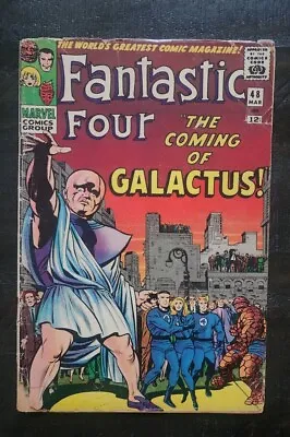 Buy Fantastic Four #48 GD/VG 1st Full Silver Surfer Galactus Cameo Complete • 670.15£