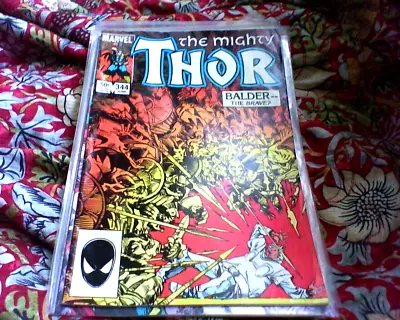 Buy Balder The Brave Thor 344 Marvel Comic • 3.50£