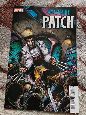 Buy Wolverine Patch # 3 Nm 2022  Kevin Eastman Variant Cover B ! Nick Fury ! • 5£
