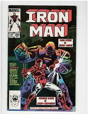 Buy Iron Man 200 Marvel Comic Book Death Of Iron Monger Obadiah Stane Good Condition • 15.78£