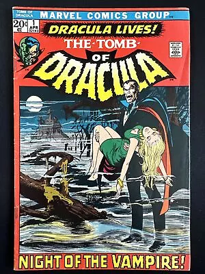 Buy Tomb Of Dracula #1 Marvel Comics Bronze Age 1st Print 1972 Very Good *A1 • 159.90£