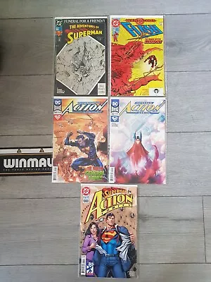 Buy Job Lot Bundle #DC 5X Special Issues  #Superman Action Comics 1000 • 12.99£