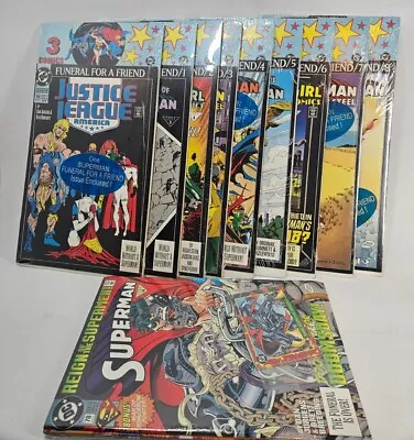 Buy Lot Of 31 DC Comics Collection Funeral For A Friend The Death Of Superman NEW • 110.68£