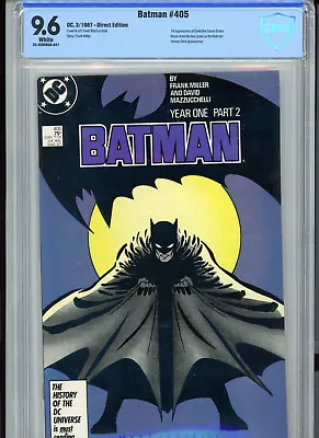 Buy Batman #405 (1987) DC CBCS 9.6 White 1st Appearance Of Detective Sarah Essen • 59.80£