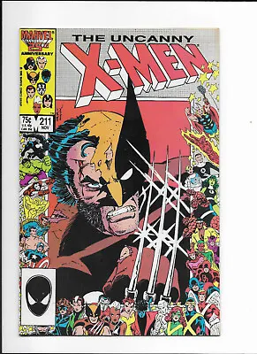 Buy Marvel (1986) The Uncanny X-Men #211 In MINT Condition 1st Appearance Maurauders • 14.20£