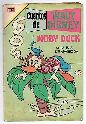 Buy CUENTOS De WALT DISNEY #452 Moby Duck, Novaro Comic 1969 • 4£