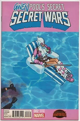 Buy Deadpools Secret Secret Wars 2 Bachalo Retail Variant 1st Gwenpool Marvel Comics • 99.95£