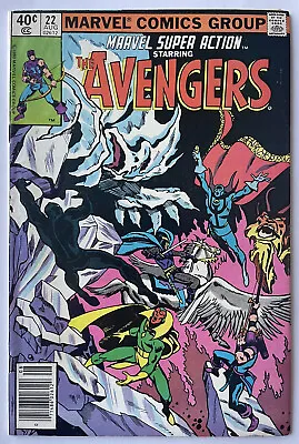 Buy Marvel Super Action #22 Reprints Avengers #61 • 1st Appearance Avengers Quinjet! • 2.36£