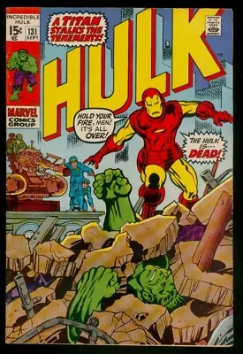 Buy Marvel Comics HULK #131 Iron Man FN/VFN 7.0 • 39.99£