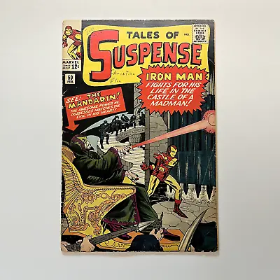 Buy Tales Of Suspense #50 (1965 Marvel Comics) 1st Appearance Mandarin [VG/VG+] • 190.66£