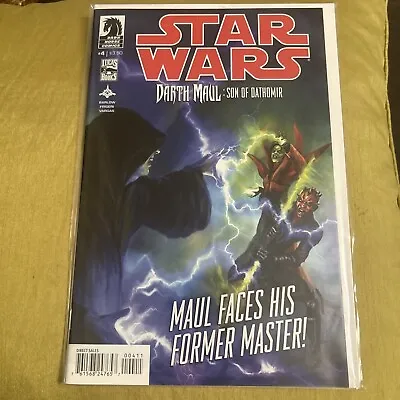 Buy Dark Horse Comics Star Wars Darth Maul Son Of Dathomir #4 Final Issue Rare • 25£