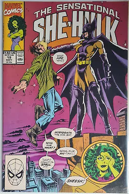 Buy Sensational She-Hulk #19 - Vol. 2 (09/1990) - 1st Nosferata The She-Bat - Marvel • 9.90£