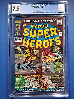 Buy Marvel Super-Heroes #1 CGC 7.5 VFN Minus (REPRINTS DAREDEVIL #1)) • 125£