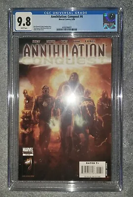 Buy Annihilation: Conquest #6 CGC NM/M 9.8 1st New Guardians Of The Galaxy MCU Team • 236.39£