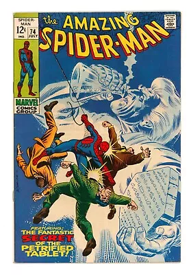 Buy Amazing Spider-Man #74 VFN- 7.5 Versus Silvermane • 75£