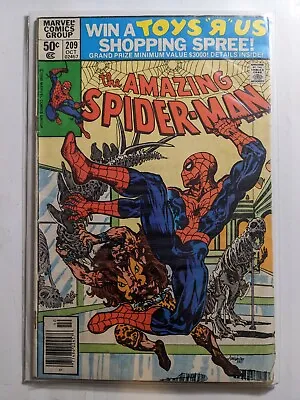 Buy Amazing Spider-Man #209 (1980) 1st App/Origin Calypso Marvel Comics • 43.43£