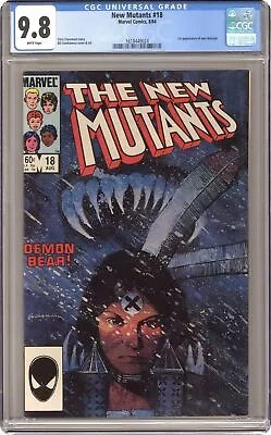 Buy New Mutants #18D CGC 9.8 1984 1618449024 1st App. Warlock • 122.54£