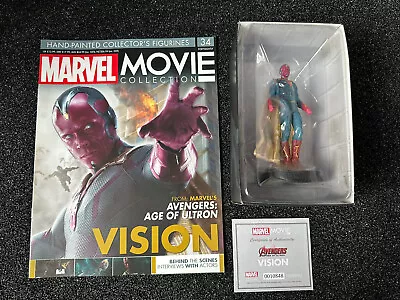 Buy Marvel Movie Collection #34 Vision Eaglemoss - Magazine/Figurine • 10£