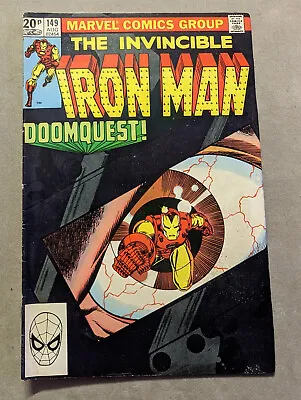 Buy Iron Man #149, Marvel Comics, 1981, Doomquest, FREE UK POSTAGE • 13.99£