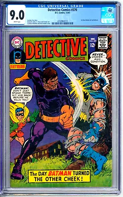 Buy Detective Comics 370 CGC Graded 9.0 White 1st Neal Adams Batman DC Comics 1967 • 238.26£