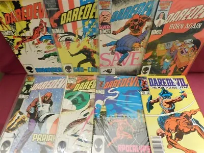 Buy Daredevil 226 227 228 229 230 231 232 233 Marvel Comic Run Born Again 1986 Fn+ • 63.94£