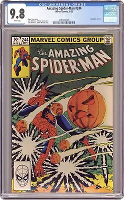 Buy Amazing Spider-Man #244 CGC 9.8 1983 4387059009 • 164.12£
