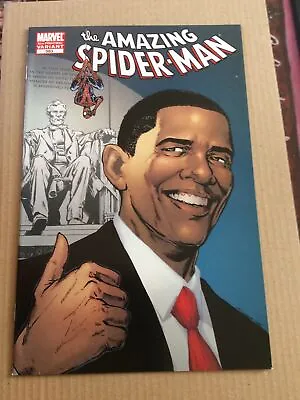 Buy The Amazing Spider-Man (Marvel, 1963 - 2018) Issue #583 (5th Print) Obama Cover! • 6.50£