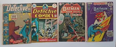 Buy Detective Comics #401,418,422,446 Batman Batgirl *1971* Low Grade Neal Adams Lot • 31.77£