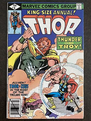 Buy Thor Annual 8 1st Athena King Size 1979 Vs Zeus Layton Buscema High Grade Glossy • 46.30£