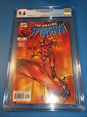Buy Amazing Spider-man #431 Awesome Silver Surfer Carnage Cover CGC 9.6 NM+ Gem Wow • 93.41£