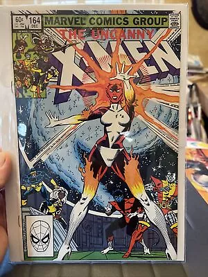 Buy The Uncanny X-Men #164 (Marvel, December 1982) First Binary Key 🔑 NM High Grade • 39.52£